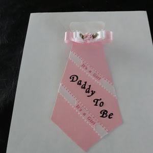 Baby Girl Baby Shower Daddy To Be Tie